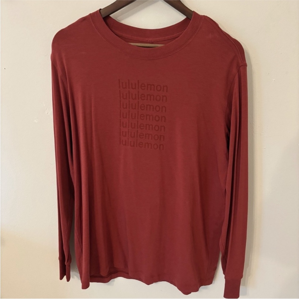 Lululemon Crimson-Red - Long Sleeve All Your’s Shirt